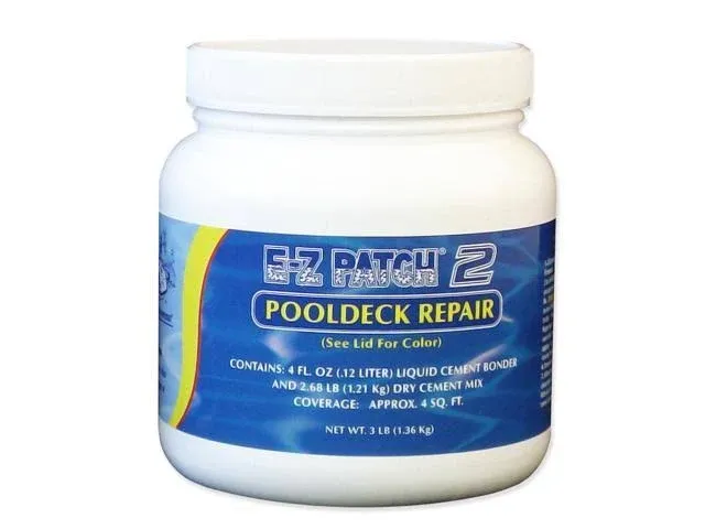 Ez Patch 2 Pooldeck Repair Sand Buff for Swimming Pool - 3 lbs jar