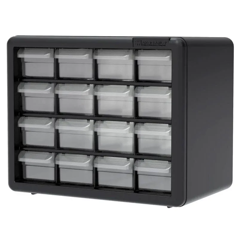 Akro-Mils 16-Drawer Plastic Storage Cabinet