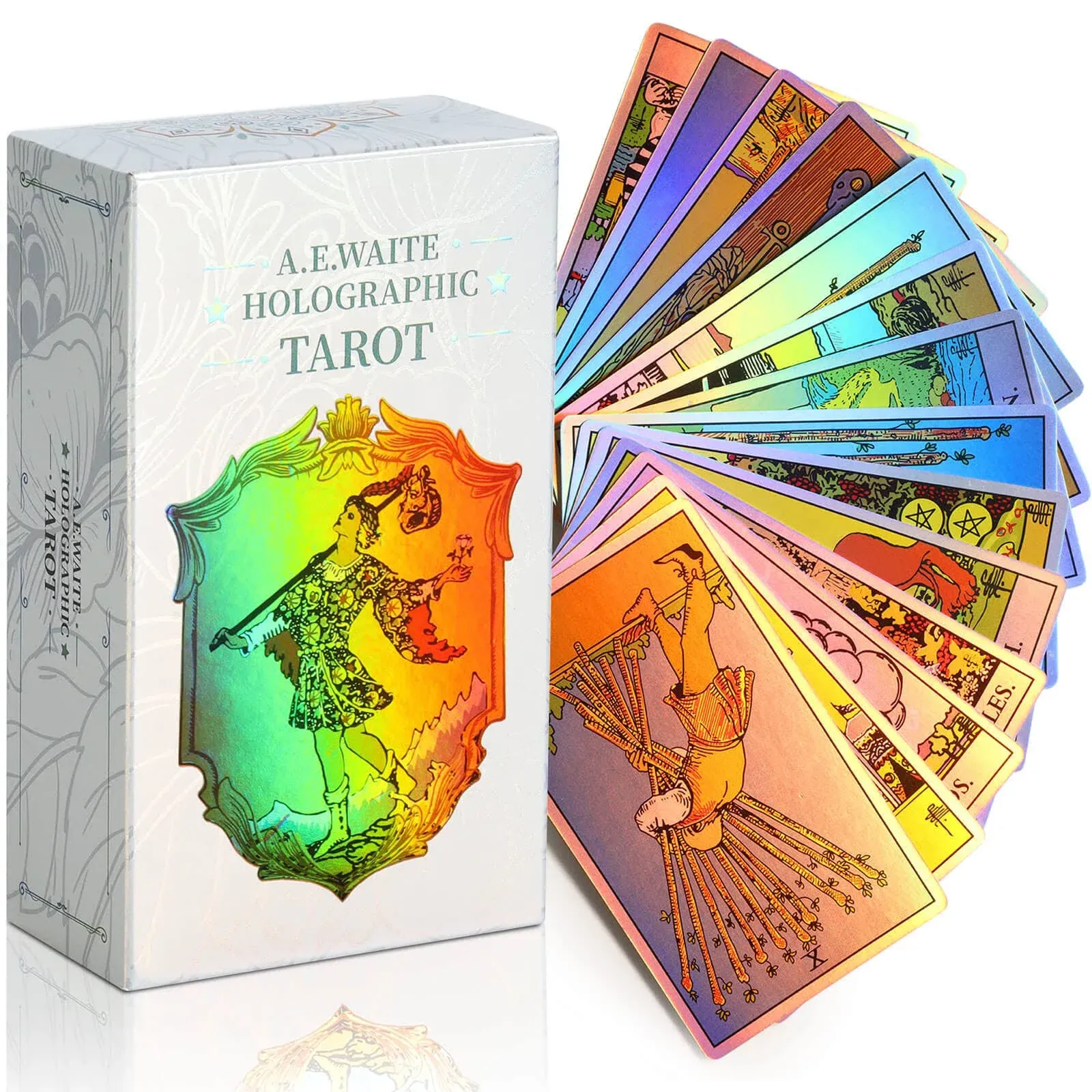 Magicseer Rainbow Tarot Cards Decks, Tarot Card and Book Sets for Beginners ...