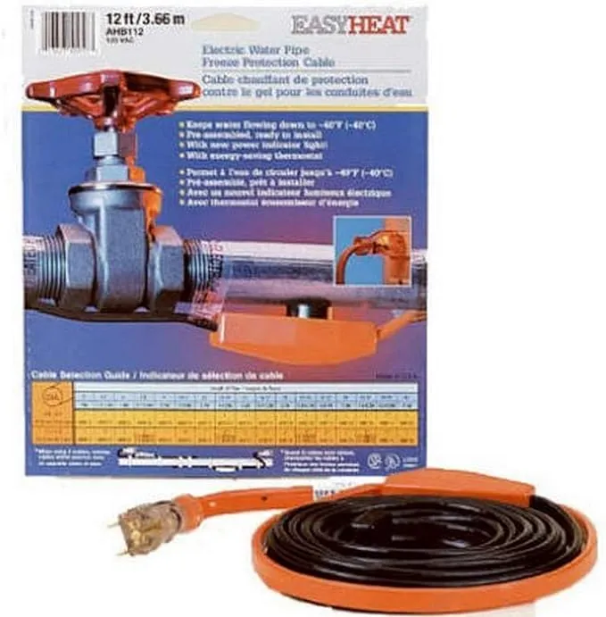 Easyheat AHB-140 40Ft 120V Auto Heating Band