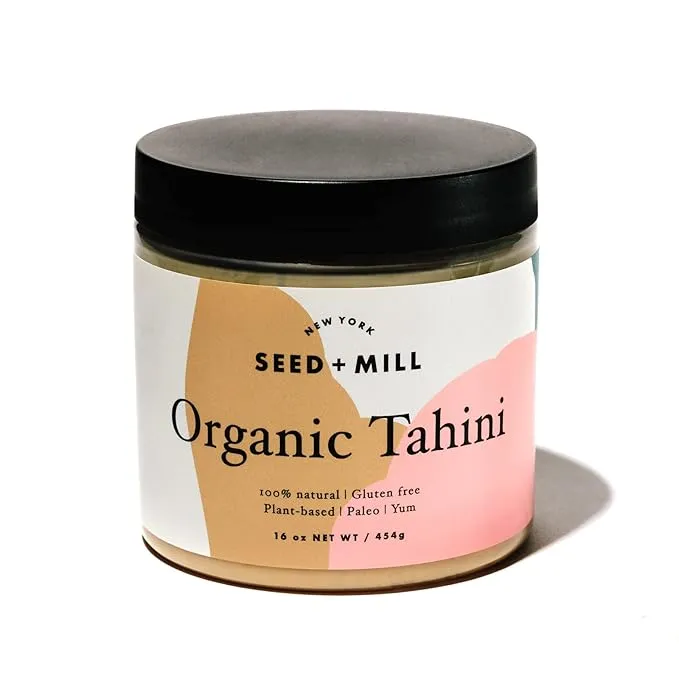 Seed + Mill Organic Tahini, 16 ounce