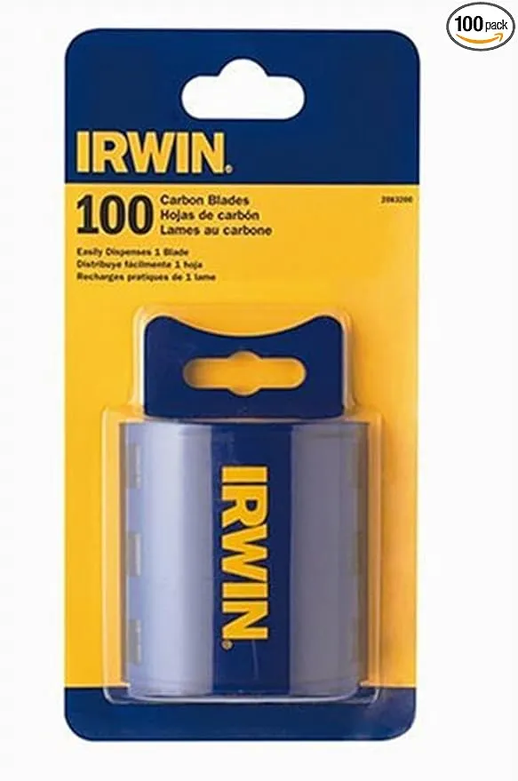 IRWIN 2083200 Utility Knife Carbon 100 Pack