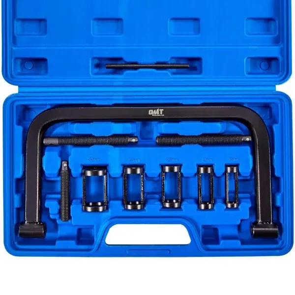 Orion Motor Tech Valve Spring Compressor 10 Piece Clamp Tool Kit with C Collet ...