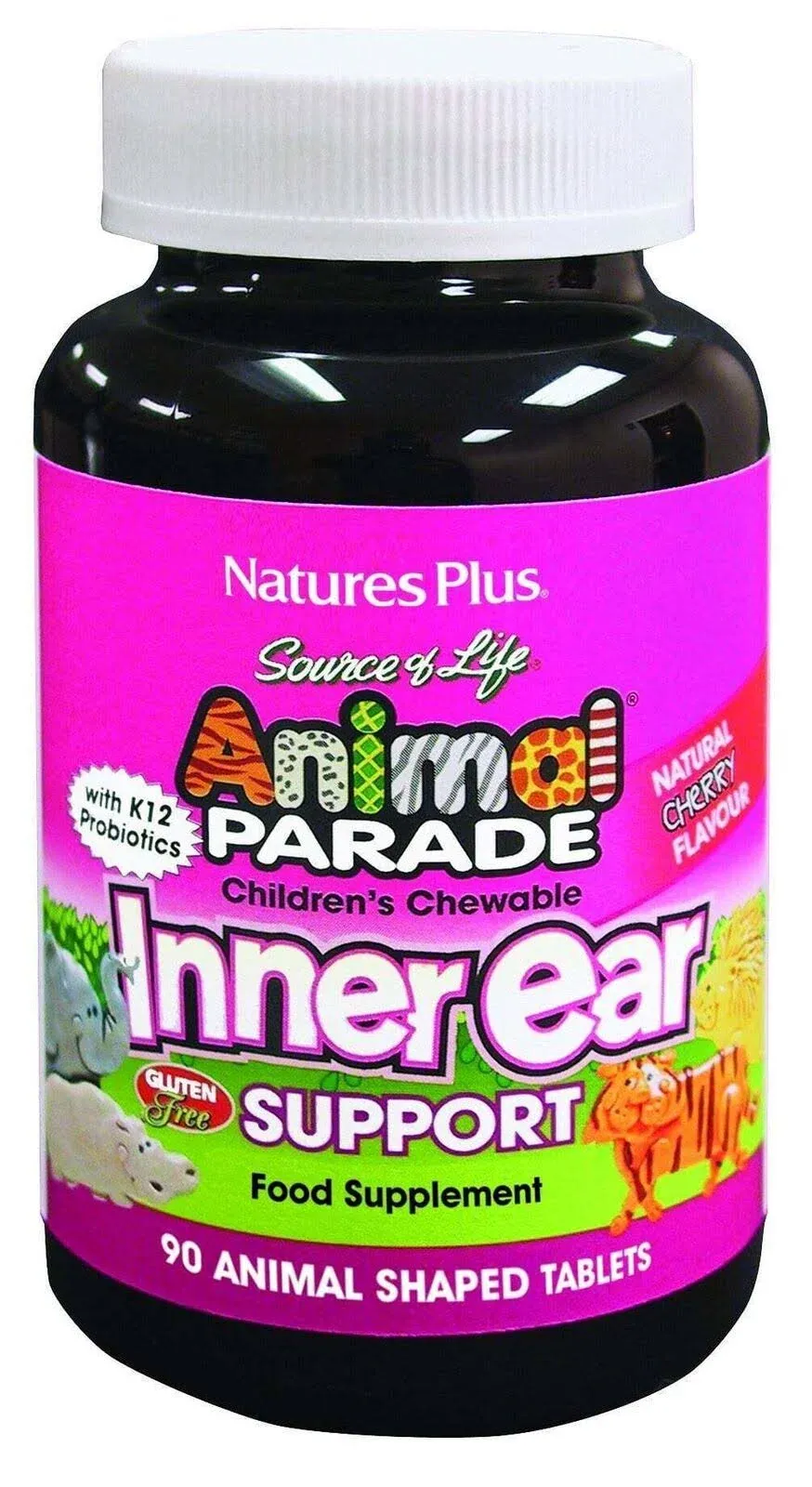 Nature's Plus Animal Parade Inner Ear Support - 90 Berry Chewable