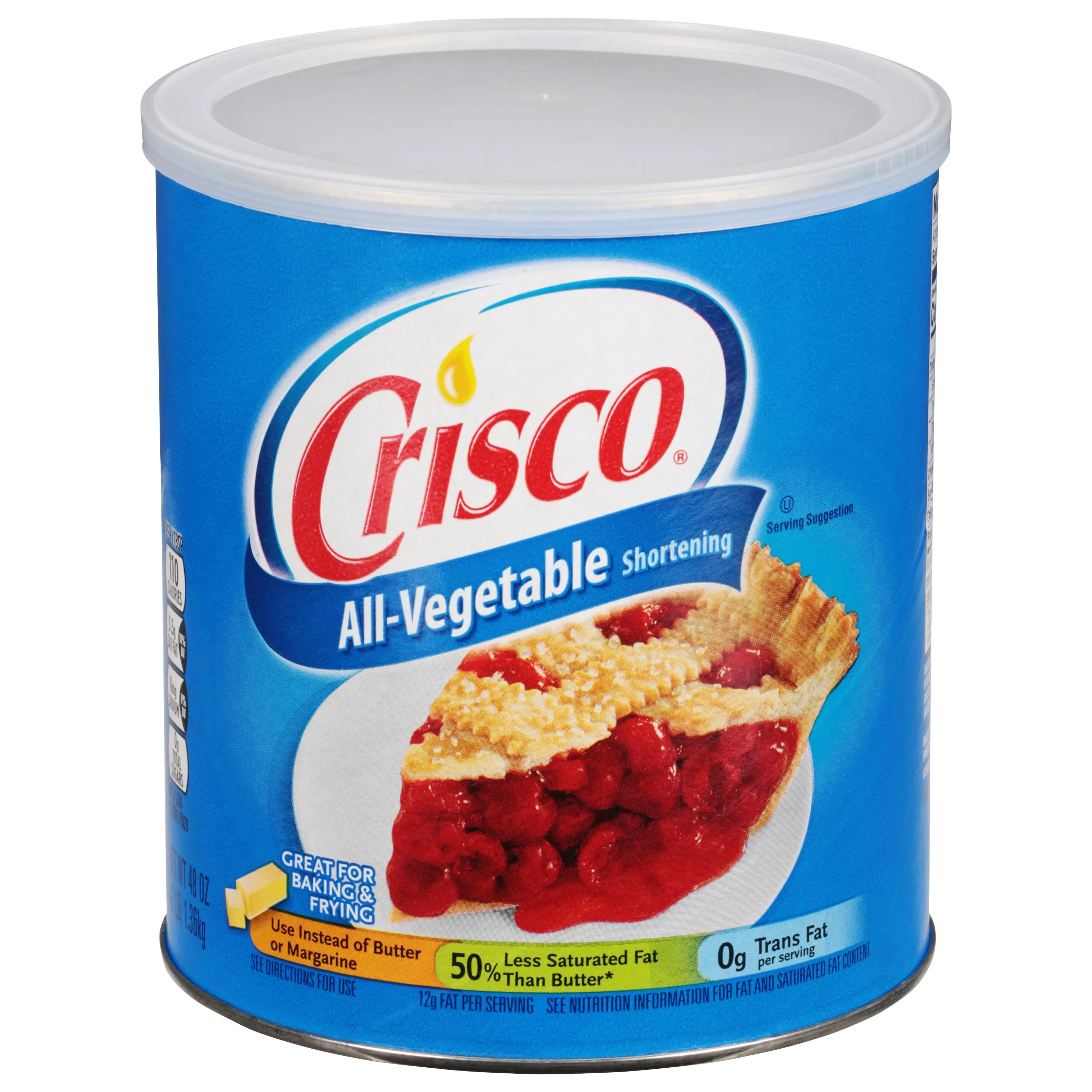 Crisco All-Vegetable Shortening - 48 oz