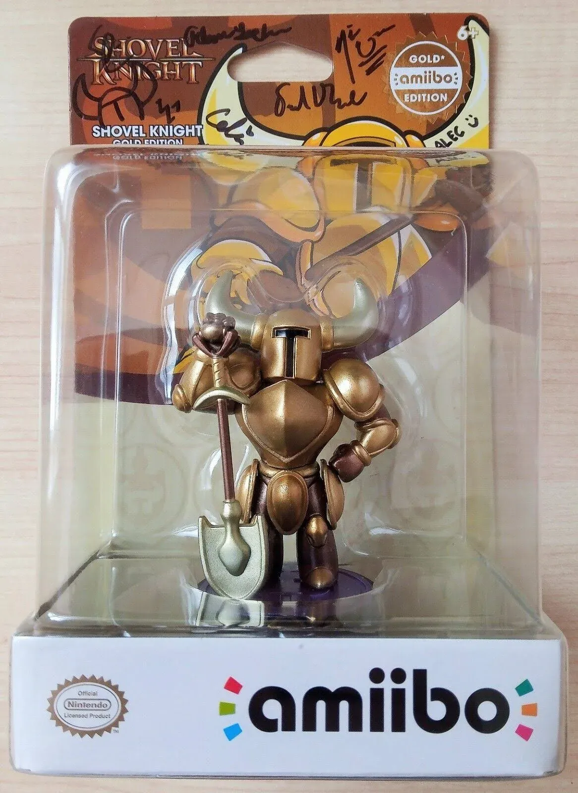 Nintendo Shovel Knight Gold Edition Amiibo