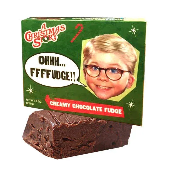 A Christmas Story Chocolate Fudge