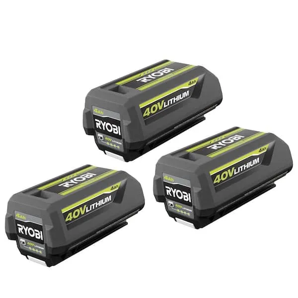 Ryobi 40V Lithium-Ion 4.0 Ah Battery