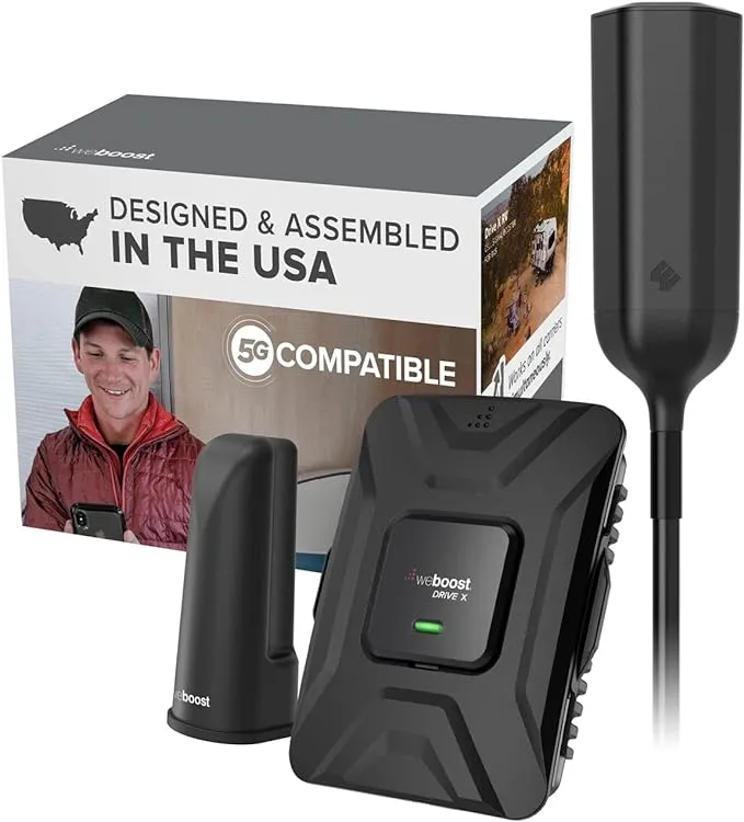 weBoost Drive X RV In-Vehicle Cell Signal Booster Kit