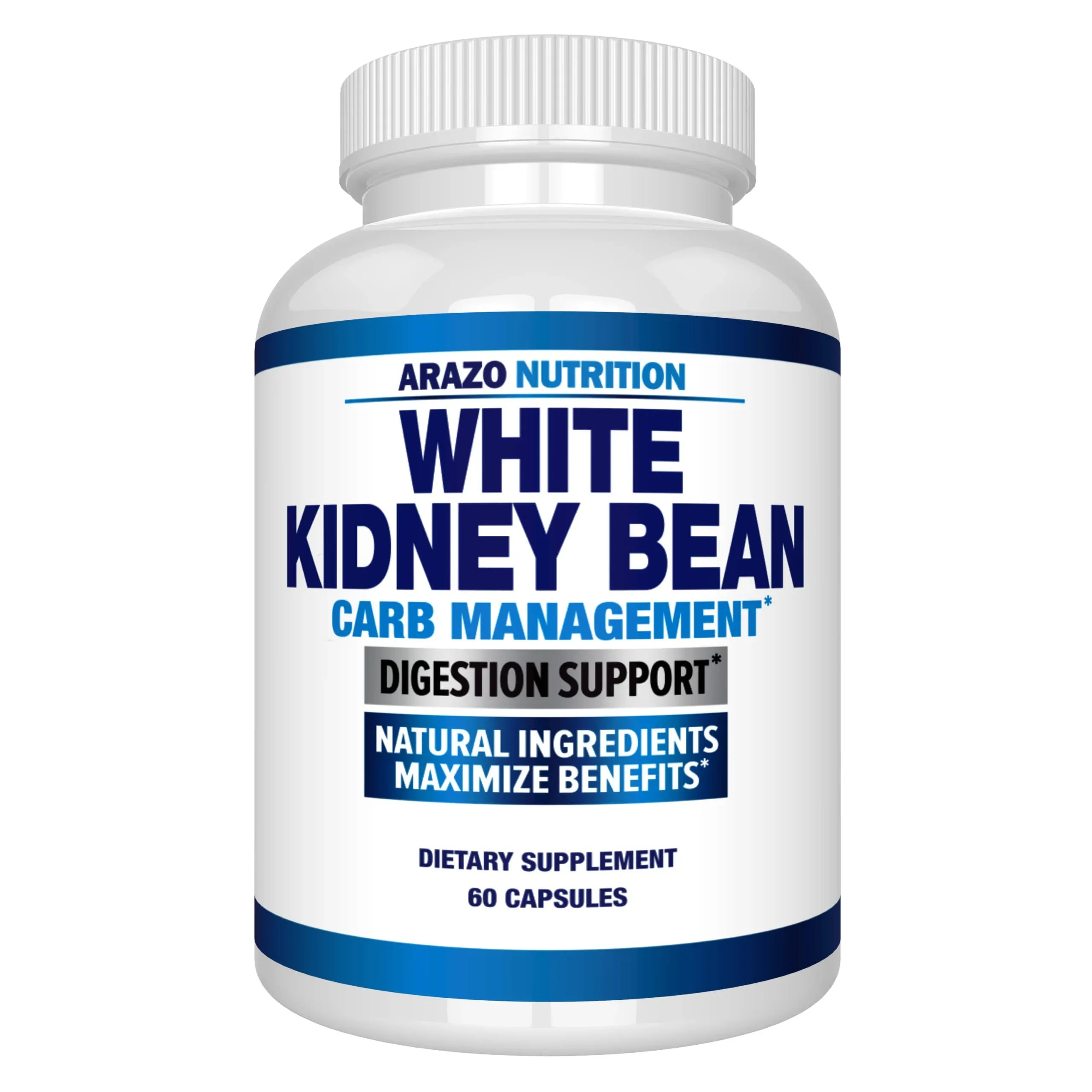 White Kidney Bean 600mg - Weight Loss,Liver Detox,Fat Burning, Suppress Appetite