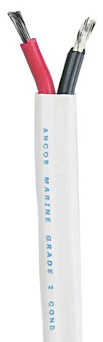 ANCOR MARINE GRADE 121750 Duplex Cable, 16/2 AWG (2 x 1mm2), Flat - 500ft