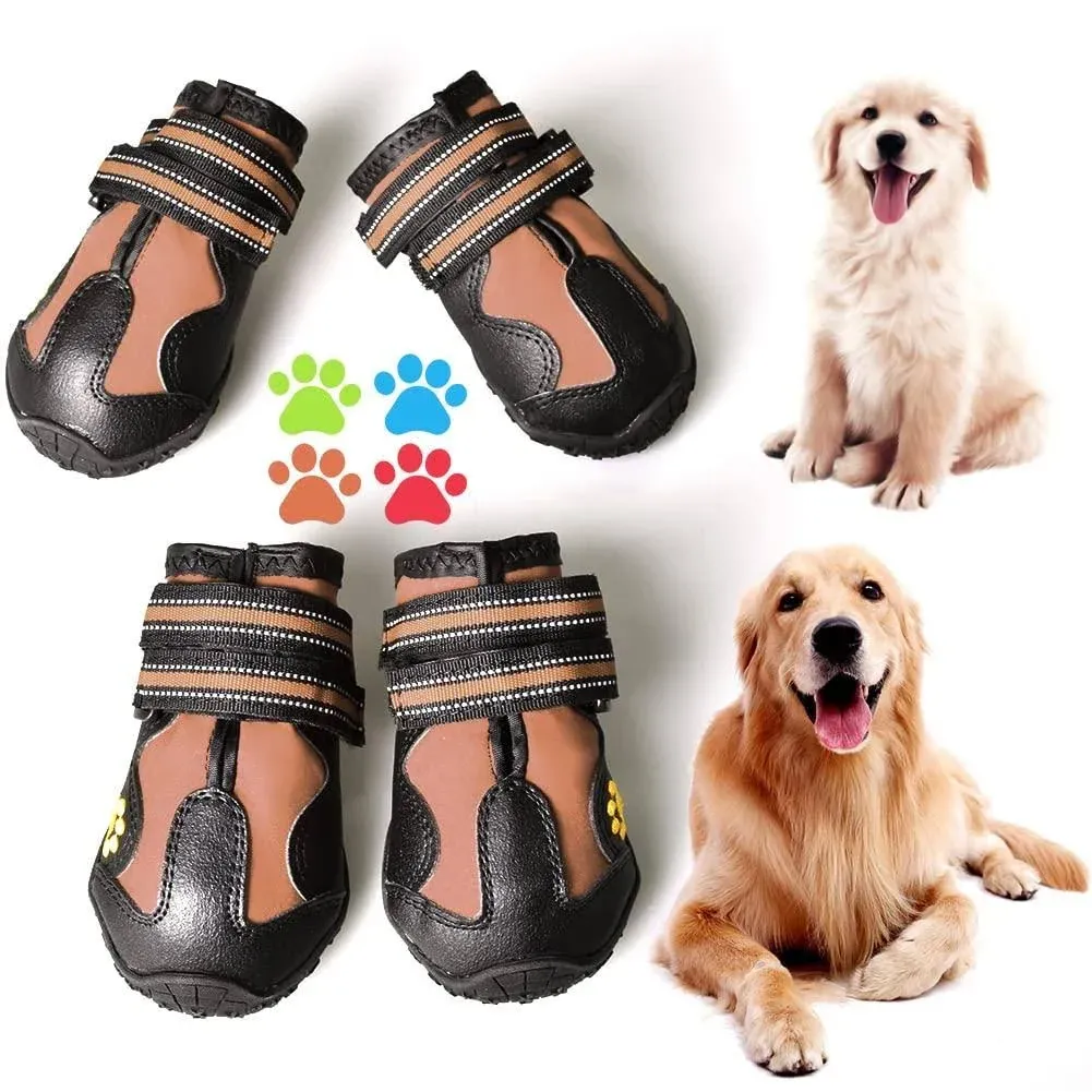 CovertSafe& Dog Boots for Dogs Non-Slip, Waterproof Dog Booties for Outdoor, Dog ...