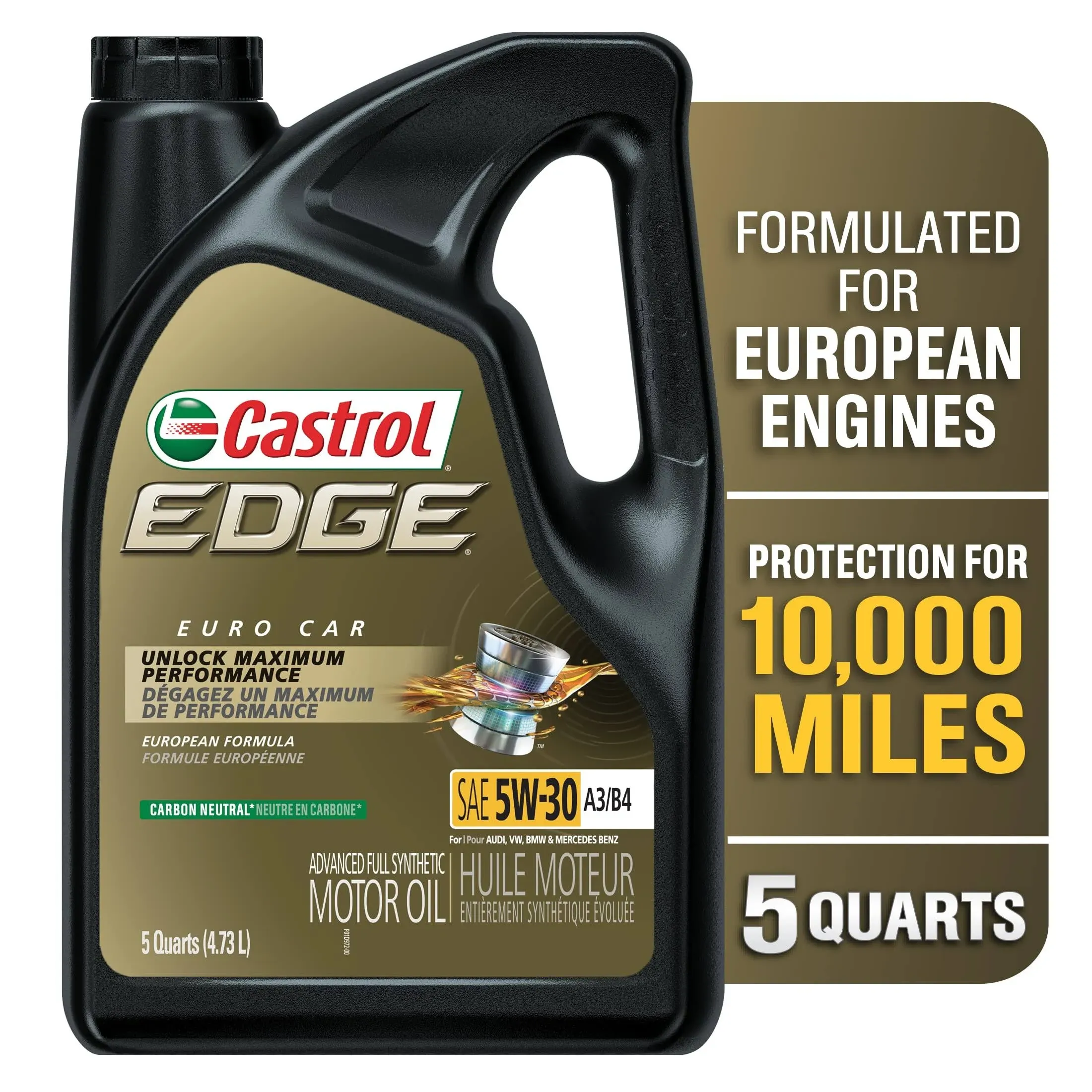 Castrol Edge 5W-30 Advanced Full Synthetic Motor Oil