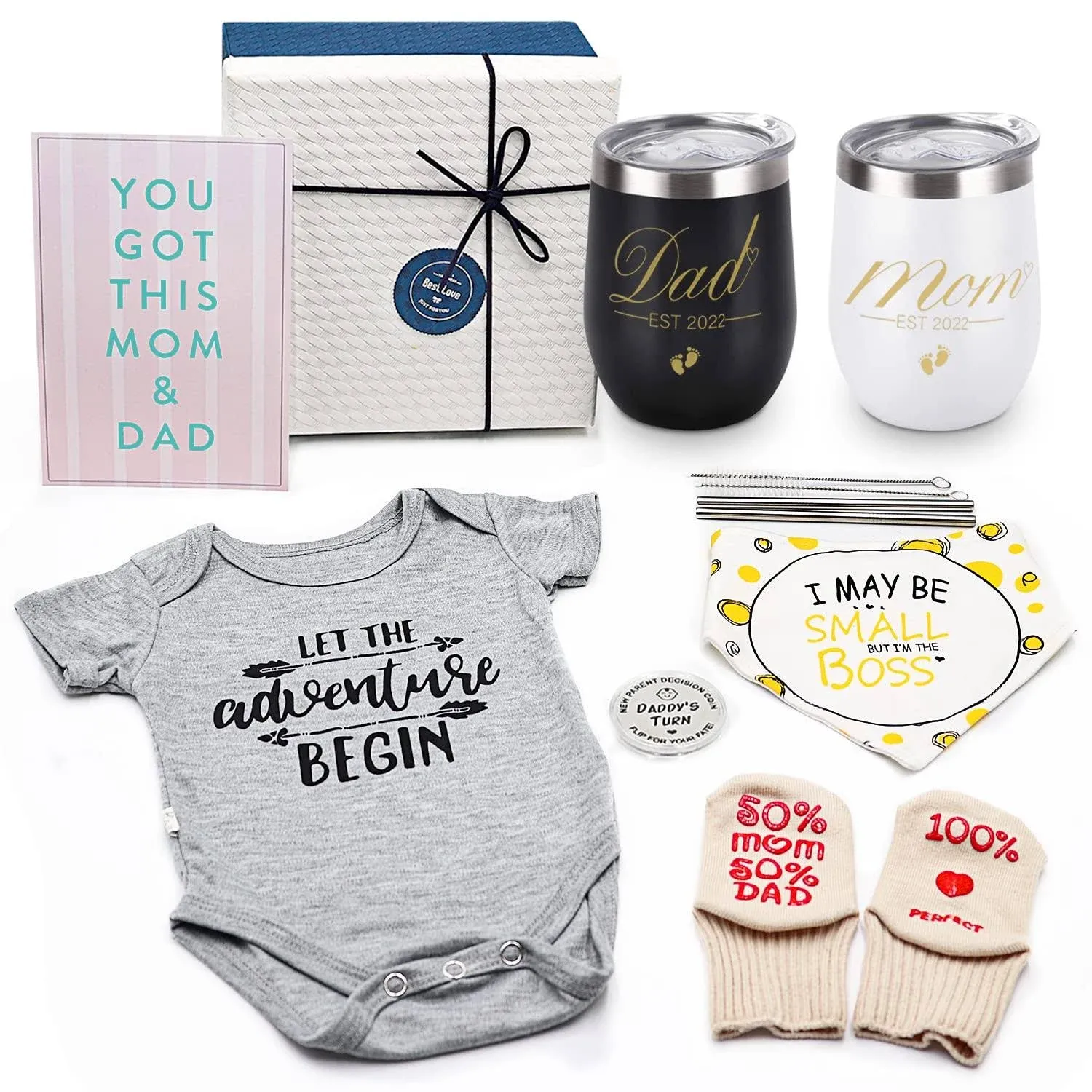 Pregnancy Gifts for First Time Moms Dad, Mommy and Daddy