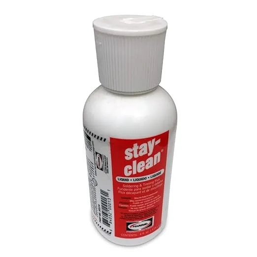 Harris SCLF4 Stay Clean Soldering Flux, 4 oz.