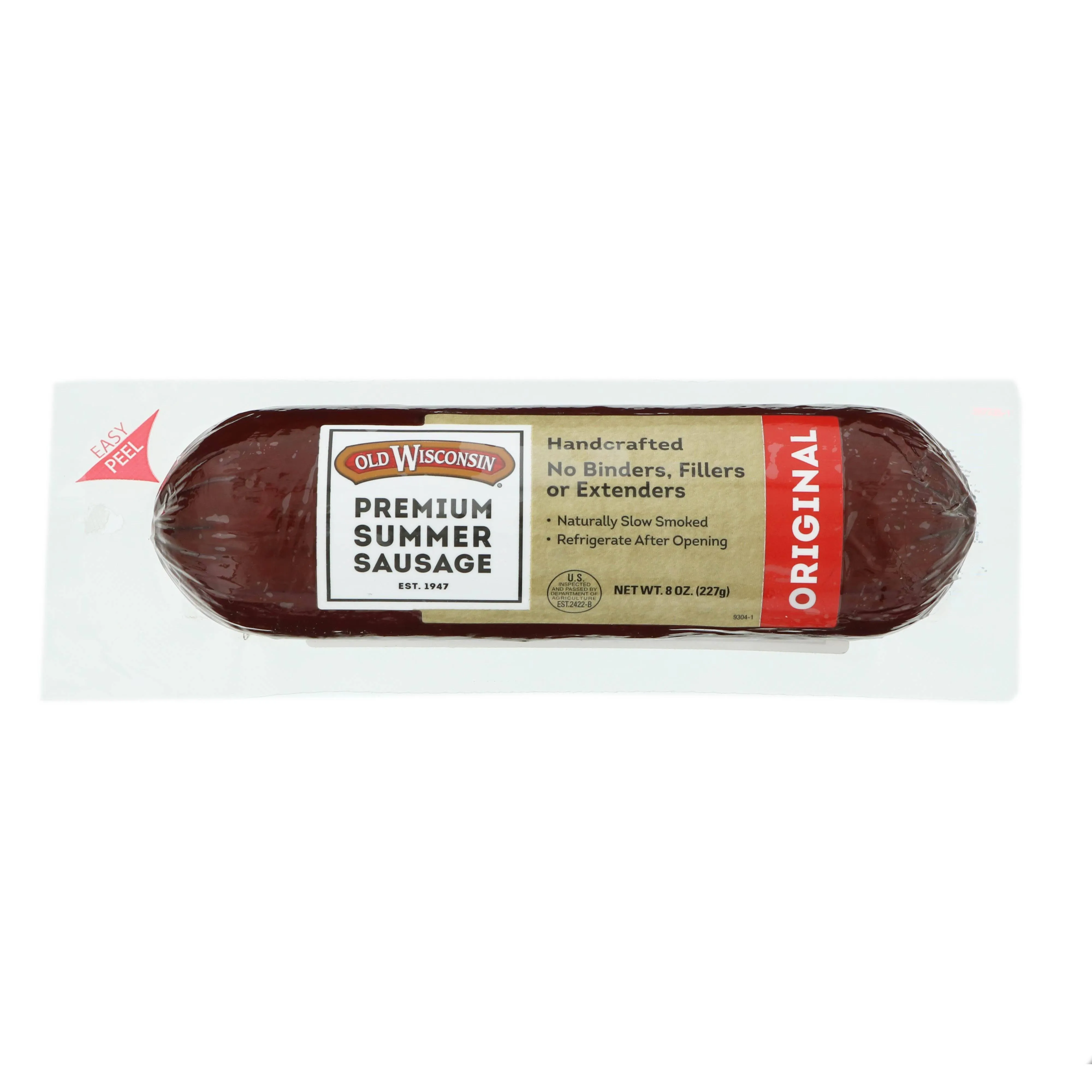 Old Wisconsin Sausage, Premium Summer, Original - 8 oz