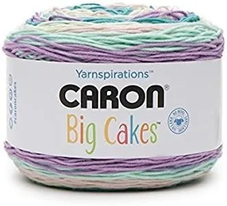 Caron Big Cakes Self Striping Yarn 603 yd/551 m 10.5oz/300 g (Boysenberry) (Boysenberry)