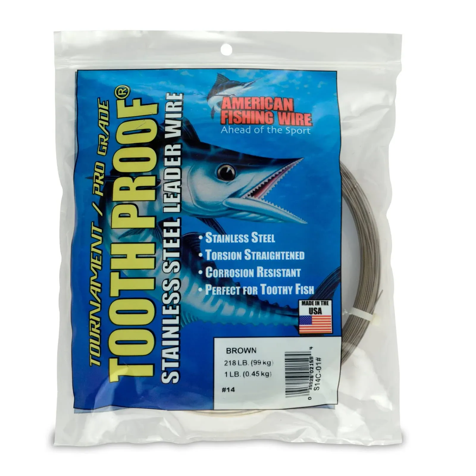 AFW Tooth Proof Stainless Steel Leader Wire