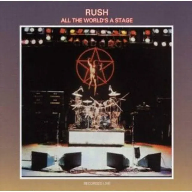 All The World&#039;s A Stage by Rush Remastered (CD, 1997, Mercury) *NEW*