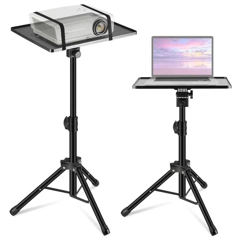  Projector Stand Tripod, Portable Laptop Tripod Stand Height Adjustable from 