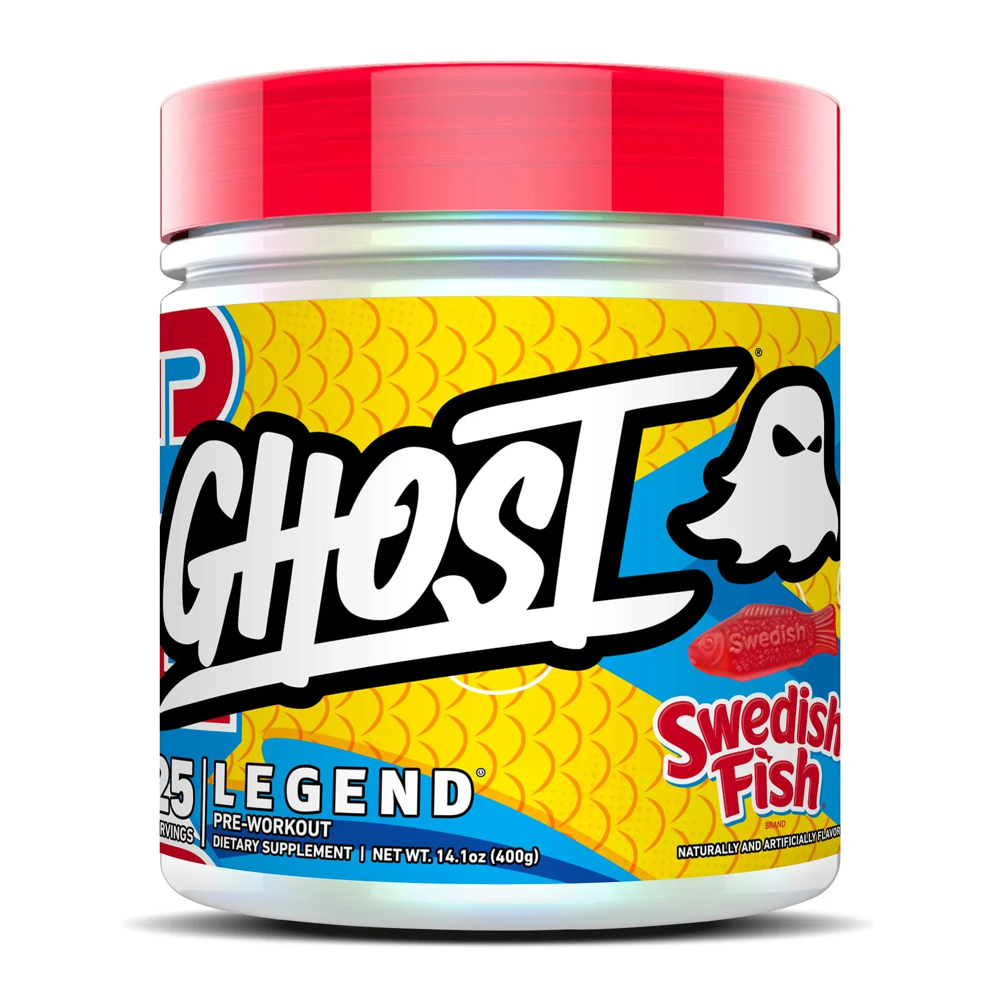 Ghost Legend Pre-Workout - Swedish Fish - 25 Servings