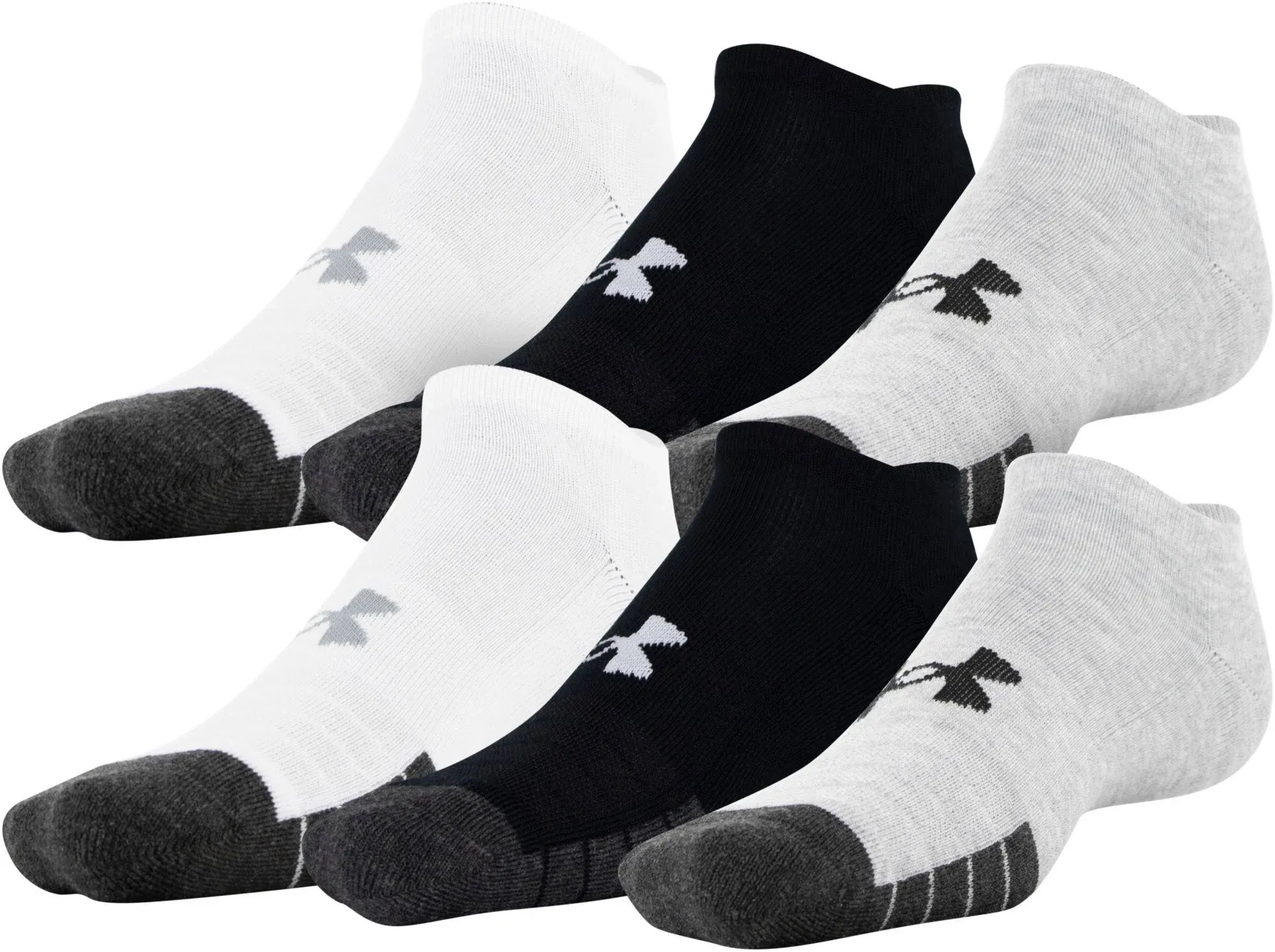 Unisex UA Performance Tech No Show Socks 6-Pack