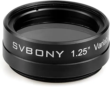 SVBONY 1.25&#034; Variable Polarizing Filter lens for Astronomic Telescope Eyepiece