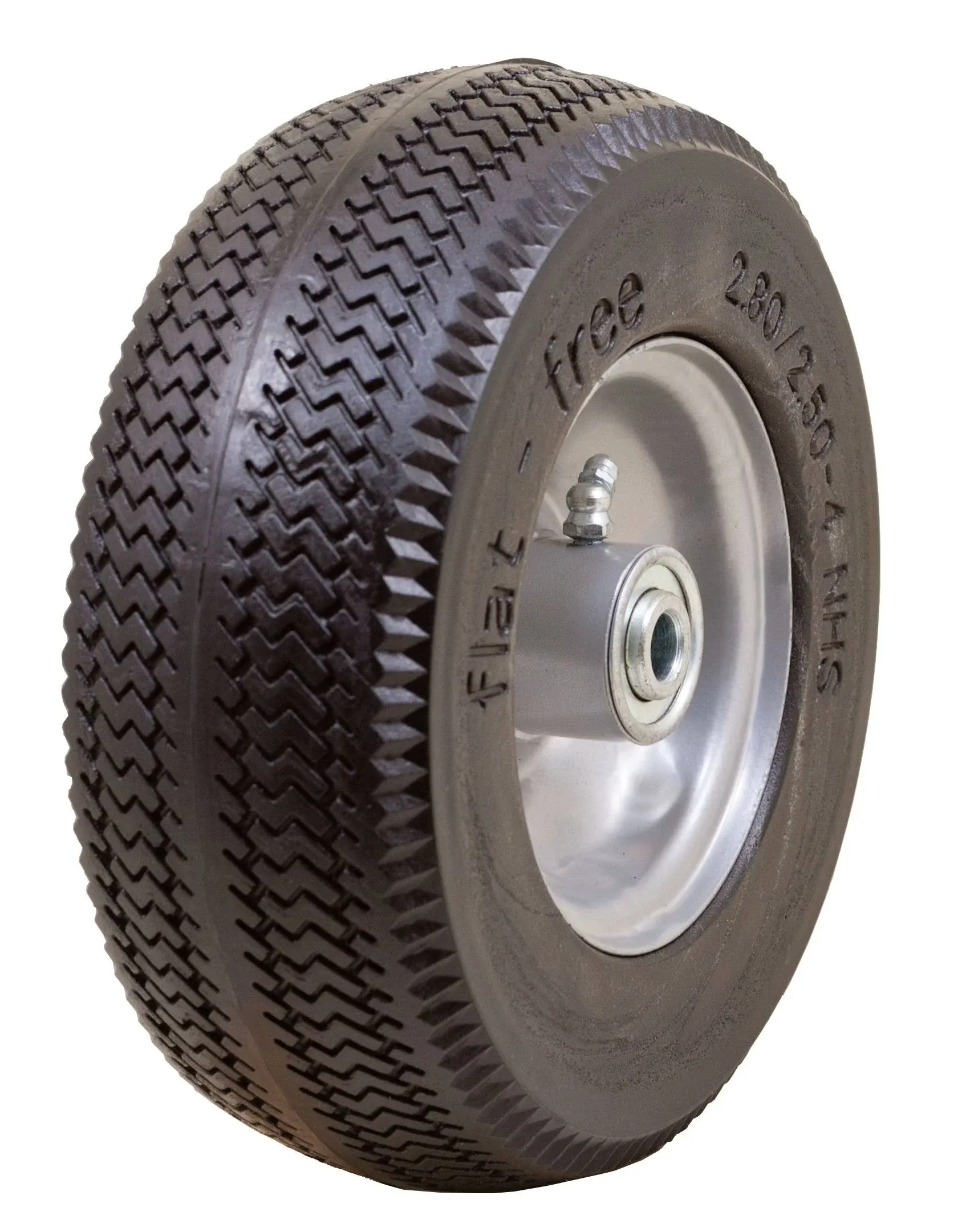 Solid Wheel, Sawtooth, 200 lb. Load Rating