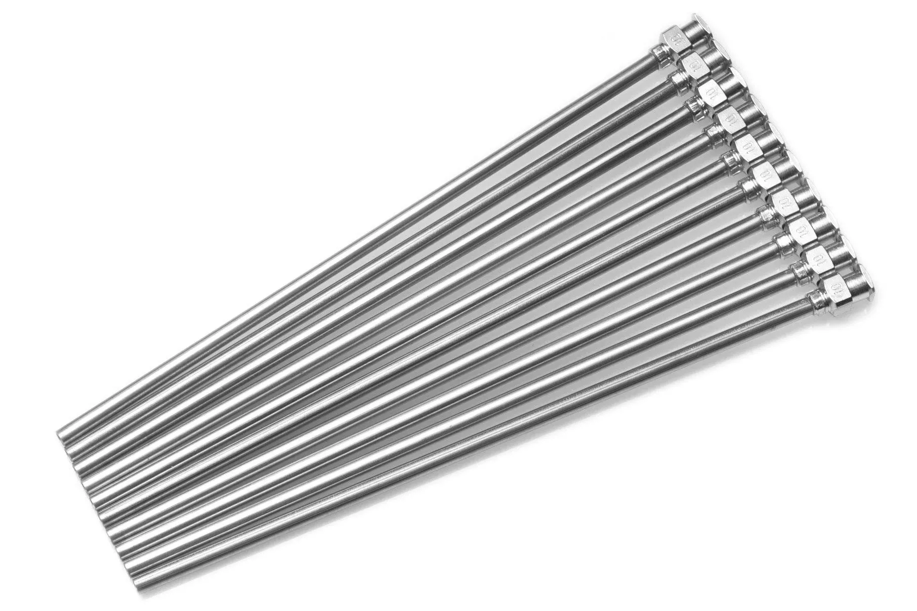 10 Pack - Dispensing Needle 10G x 5" - Blunt Tip, Luer Lock, All Metal (Stainless Steel)