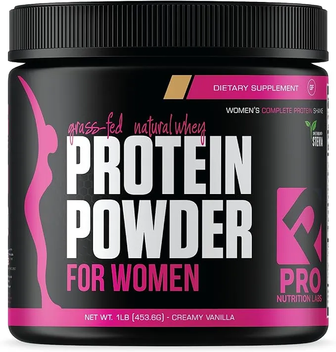 Protein Powder for Women - Her Natural Whey Protein Powder for Weight Loss & to Support Lean Muscle Mass - Low Carb - Gluten Free