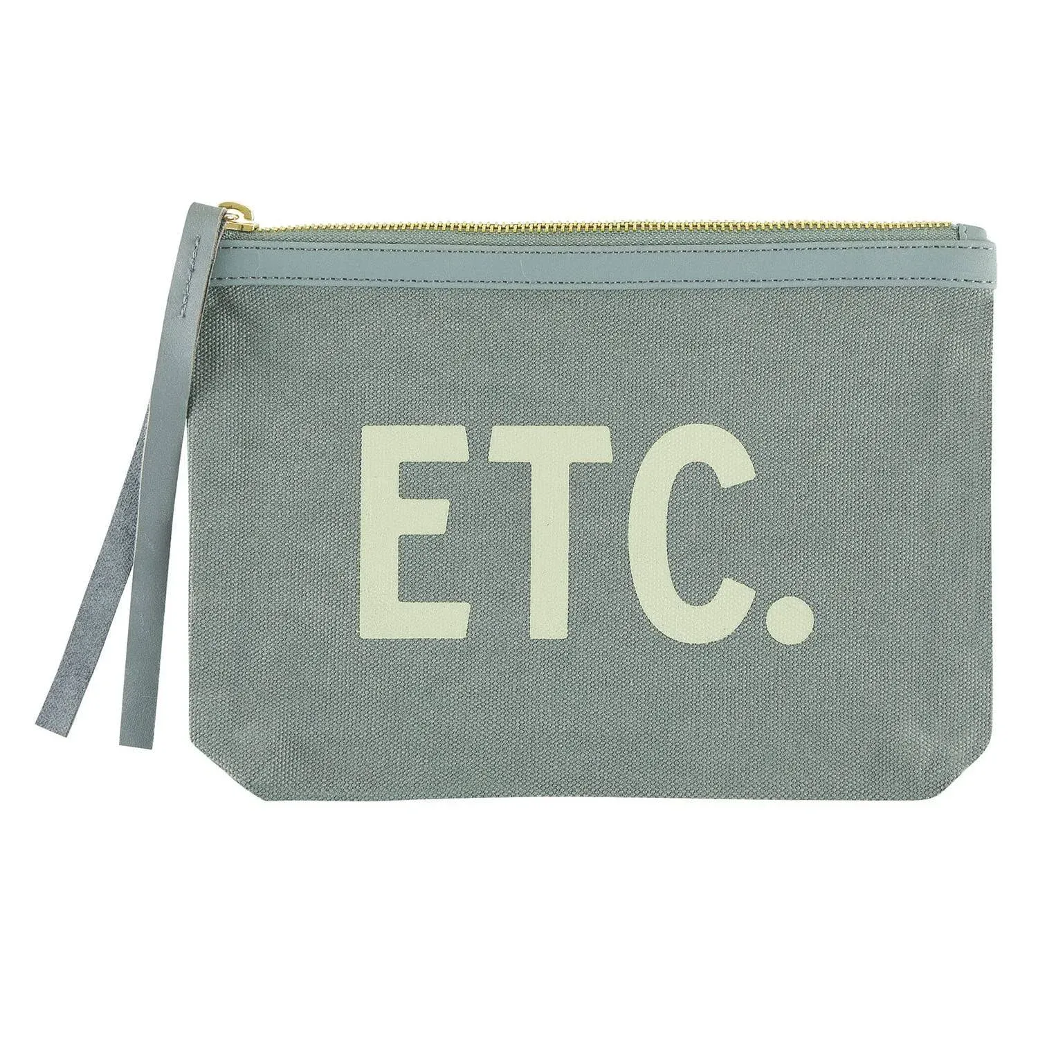 "'ETC.' Canvas Pouch"