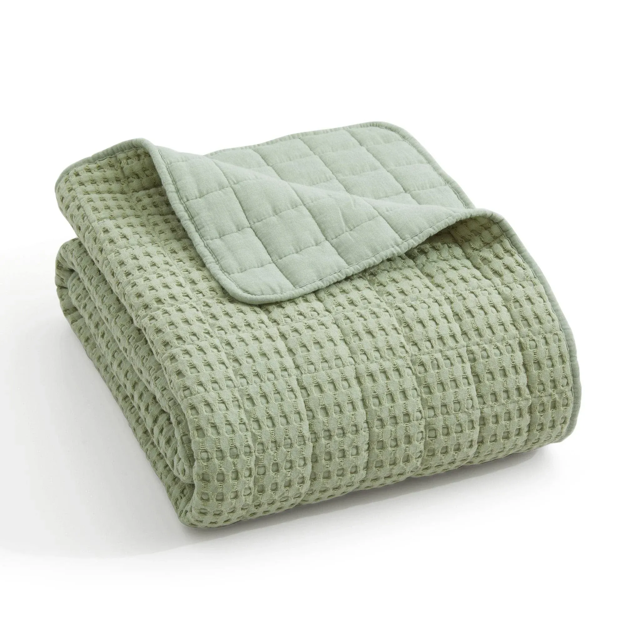 Levtex Home Mills Waffle Quilted Throw