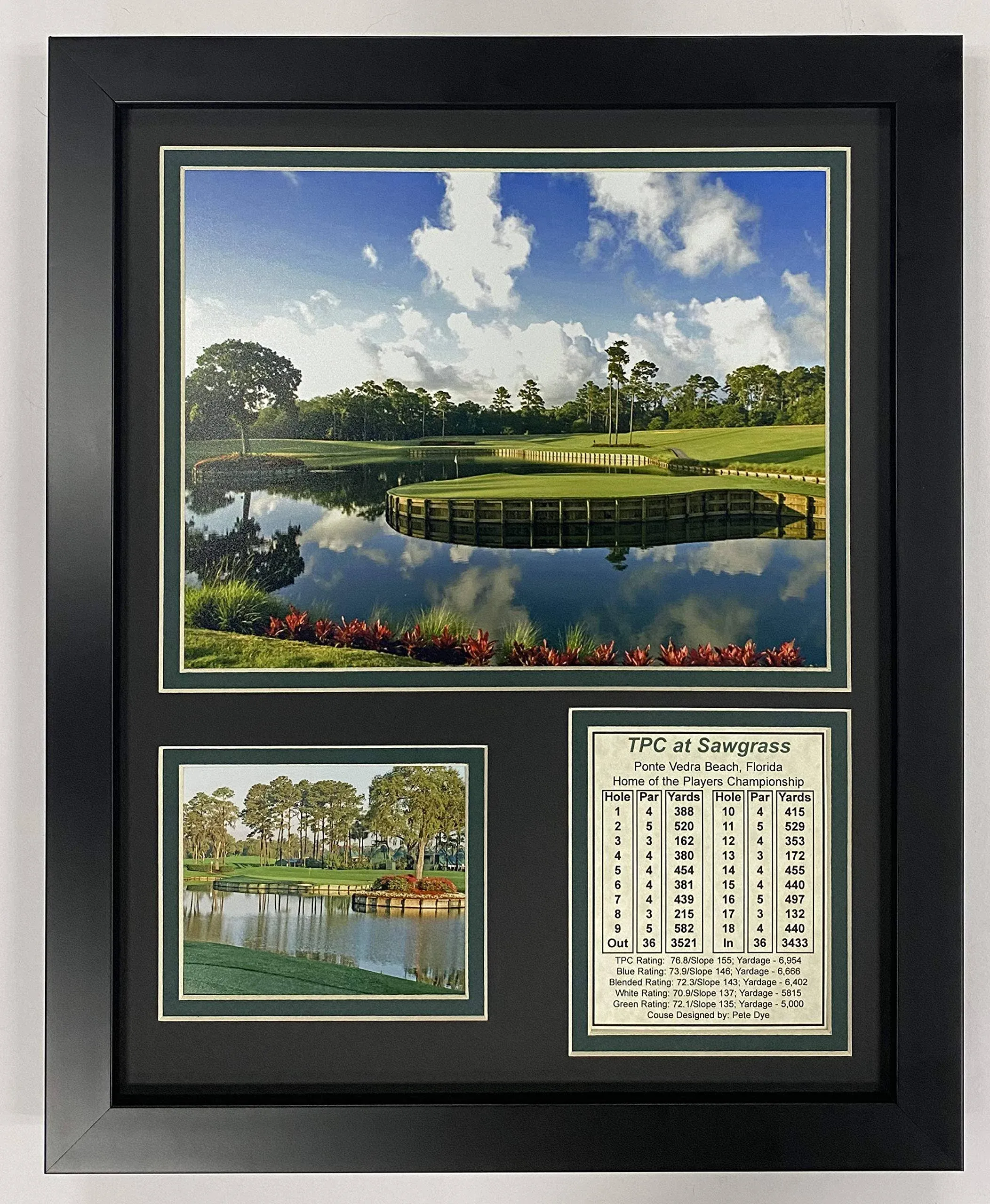 TPC Sawgrass Hole #17 at the Players Championship Collectible | Framed Photo Col