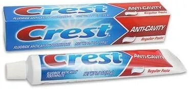 Crest Cavity Protection Regular Toothpaste, 2.9 oz - Pack of 4Crest Cavity Protection Regular Toothpaste, 2.9 oz -…