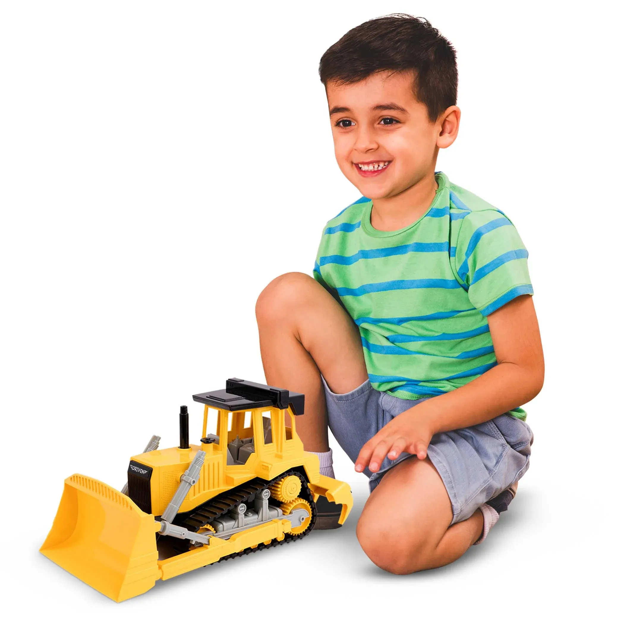 Driven Bulldozer Vehicle