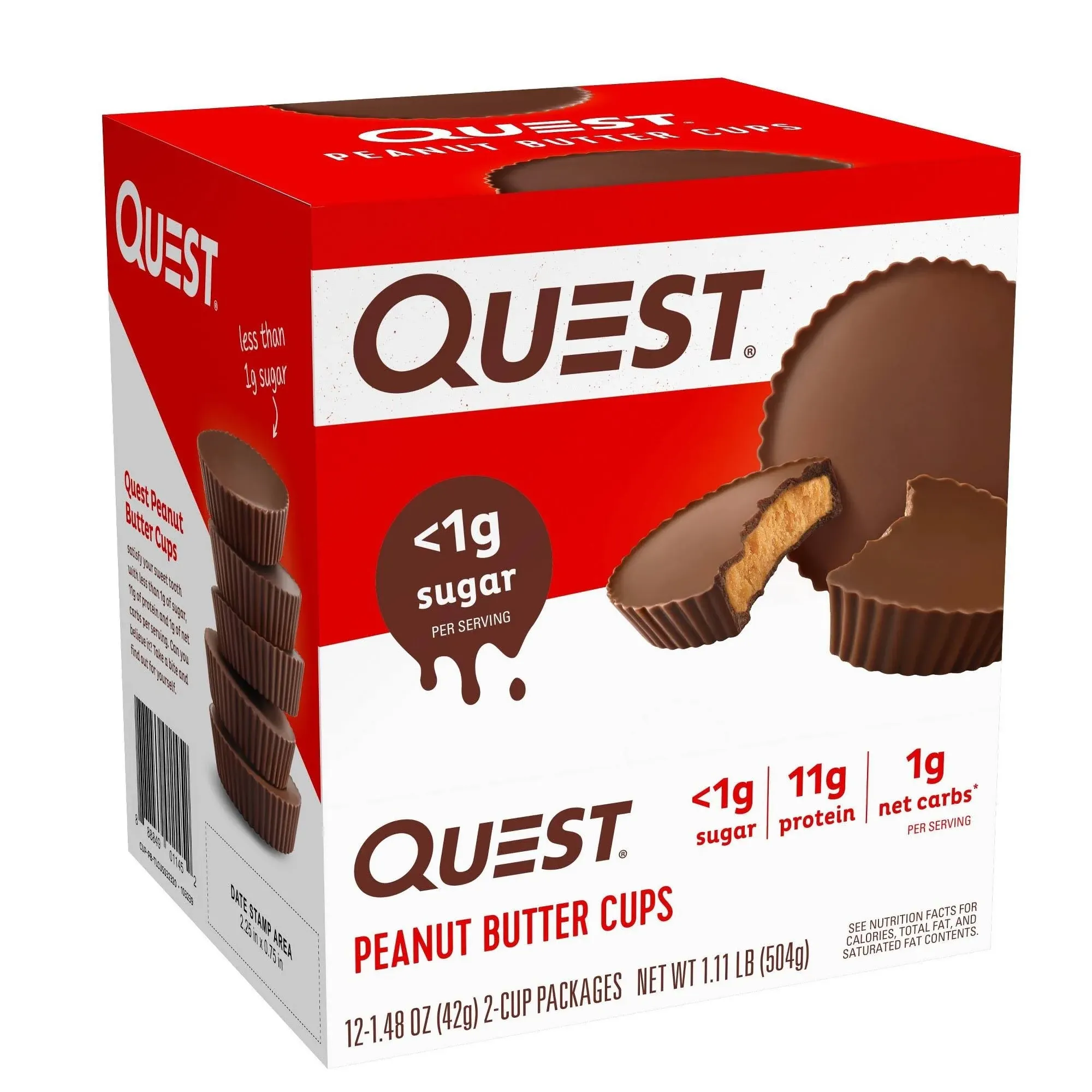 Quest Nutrition Peanut Butter Cups - Box of 12