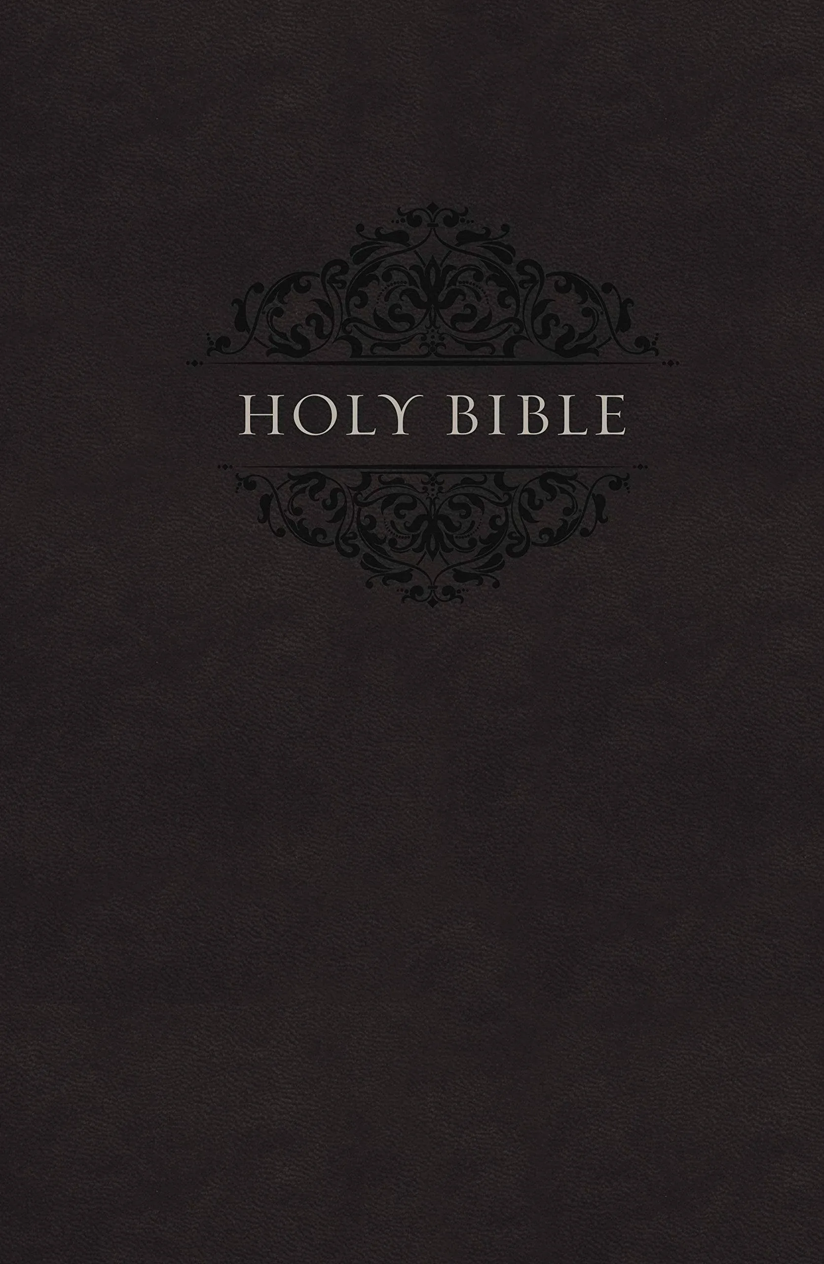 NIV Holy Bible Soft Touch Edition Leathersoft Black Comfort Print