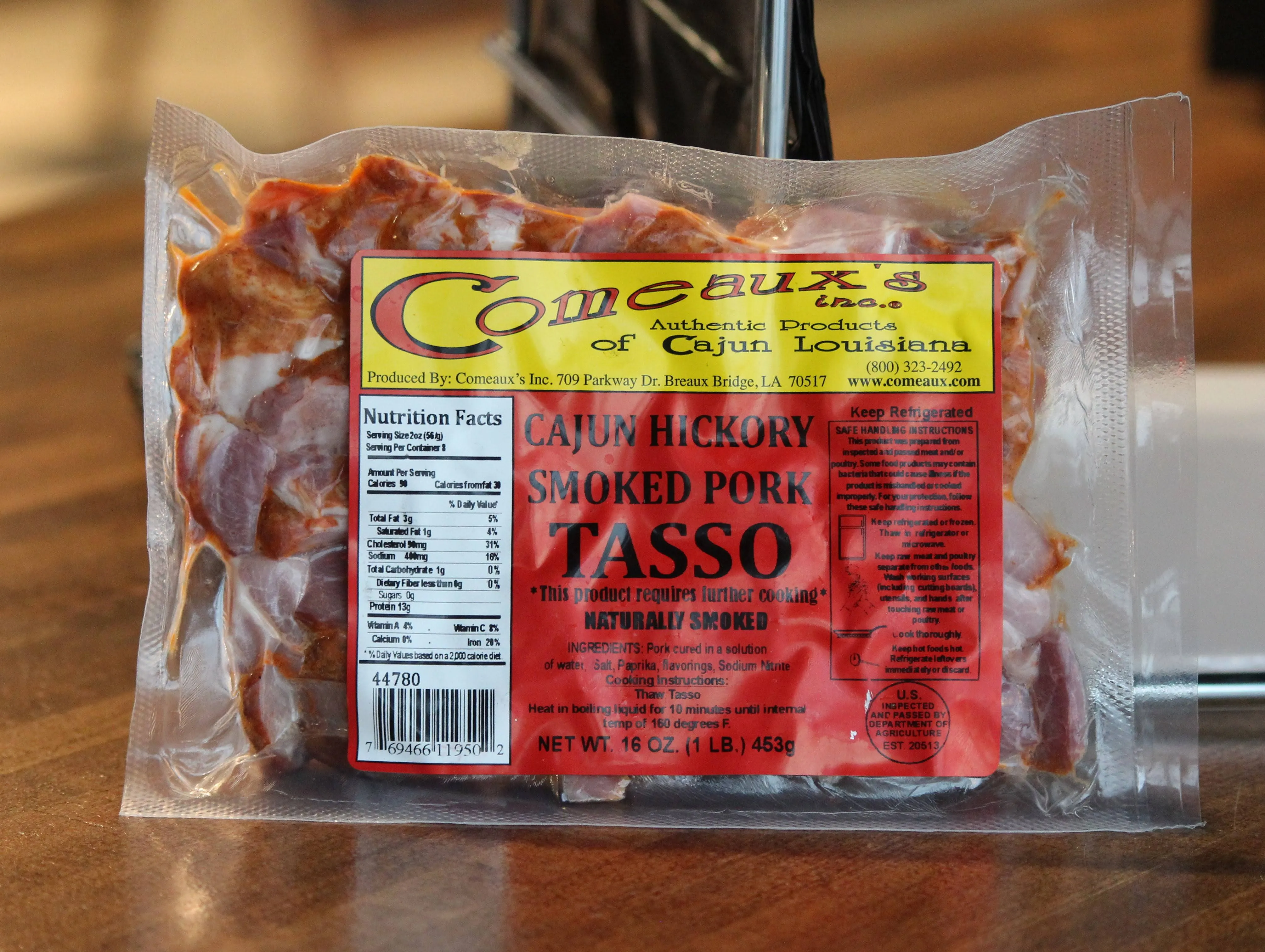 Comeaux's Tasso Ham 1 lb