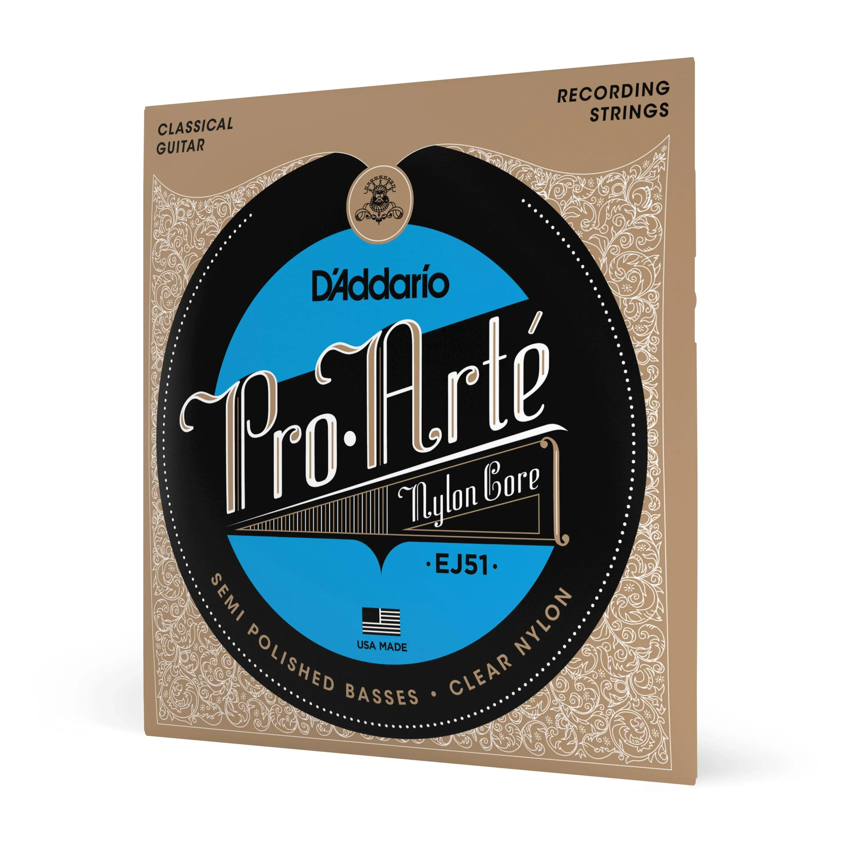 "D'Addario<br> EJ51 Pro Arte<br> Hard Tension<br> Classical Guitar Strings"