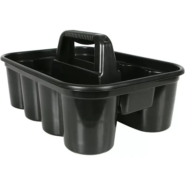 Rubbermaid Commercial Black Deluxe Carry Caddy