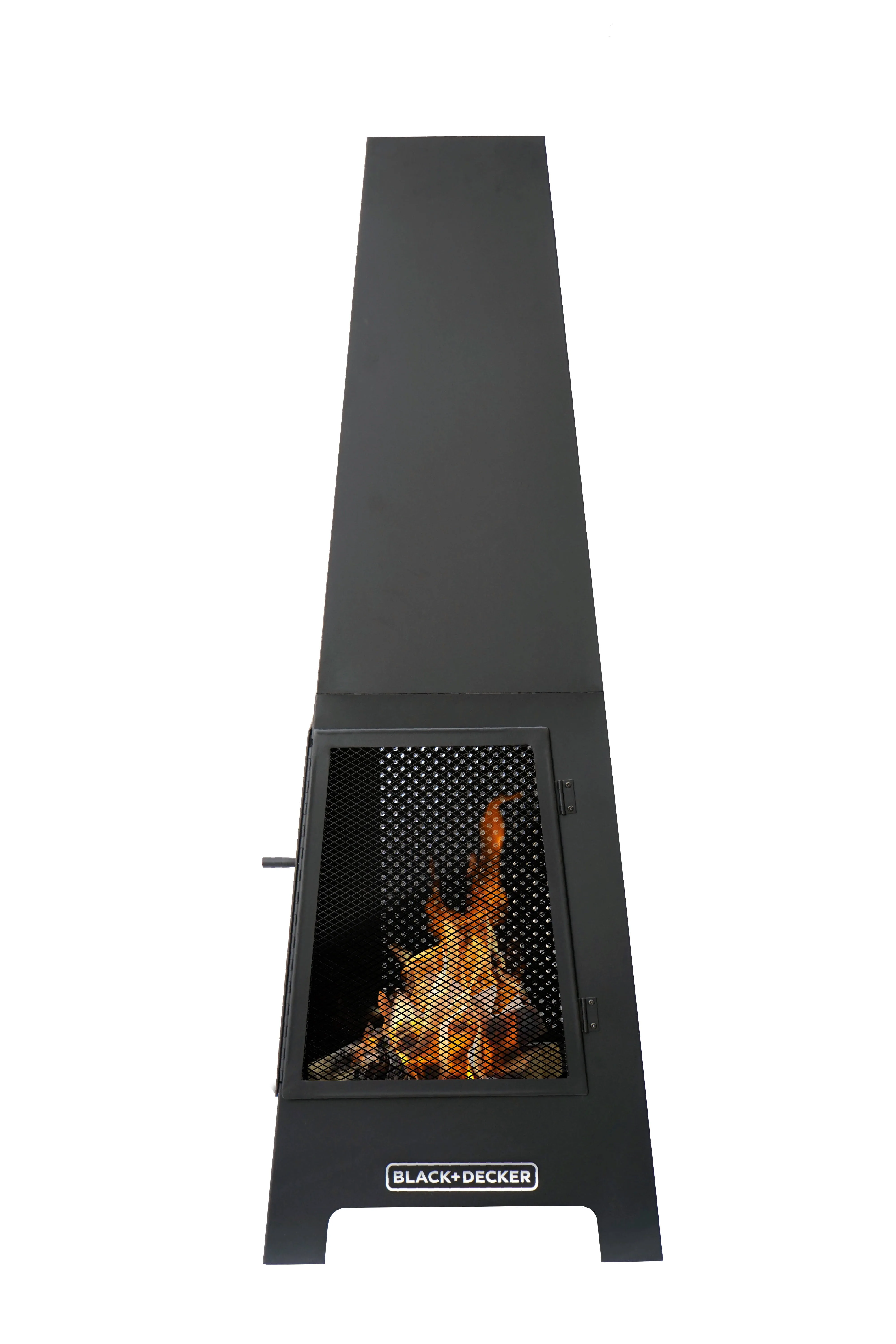 BLACK+DECKER Wood Burning Pyramid Chiminea