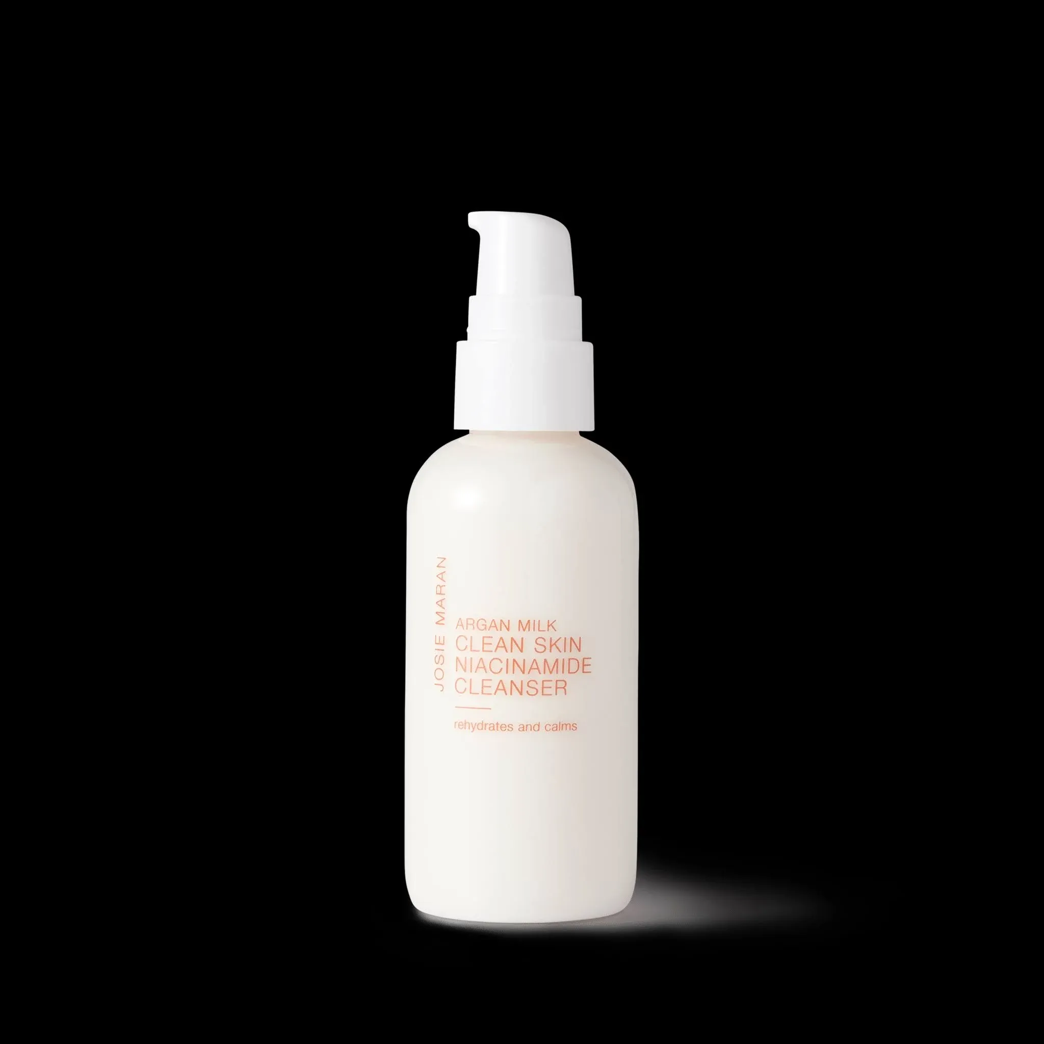 Josie Maran Argan Milk Clean Skin Niacinamide Cleanser: Rehydrate and Calms (4 Fl Oz)