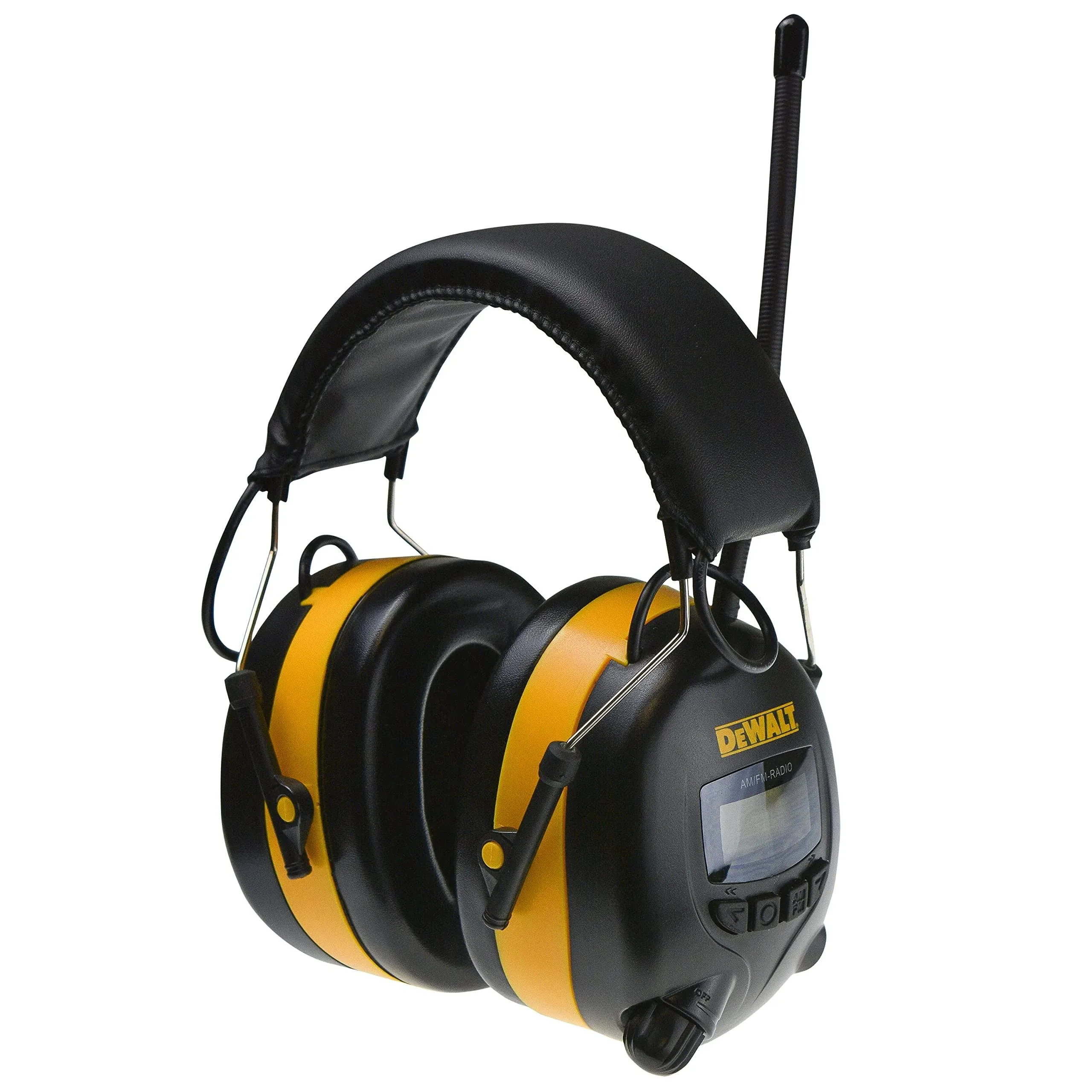 DEWALT Hearing Protection Earmuffs with AM/FM Radio