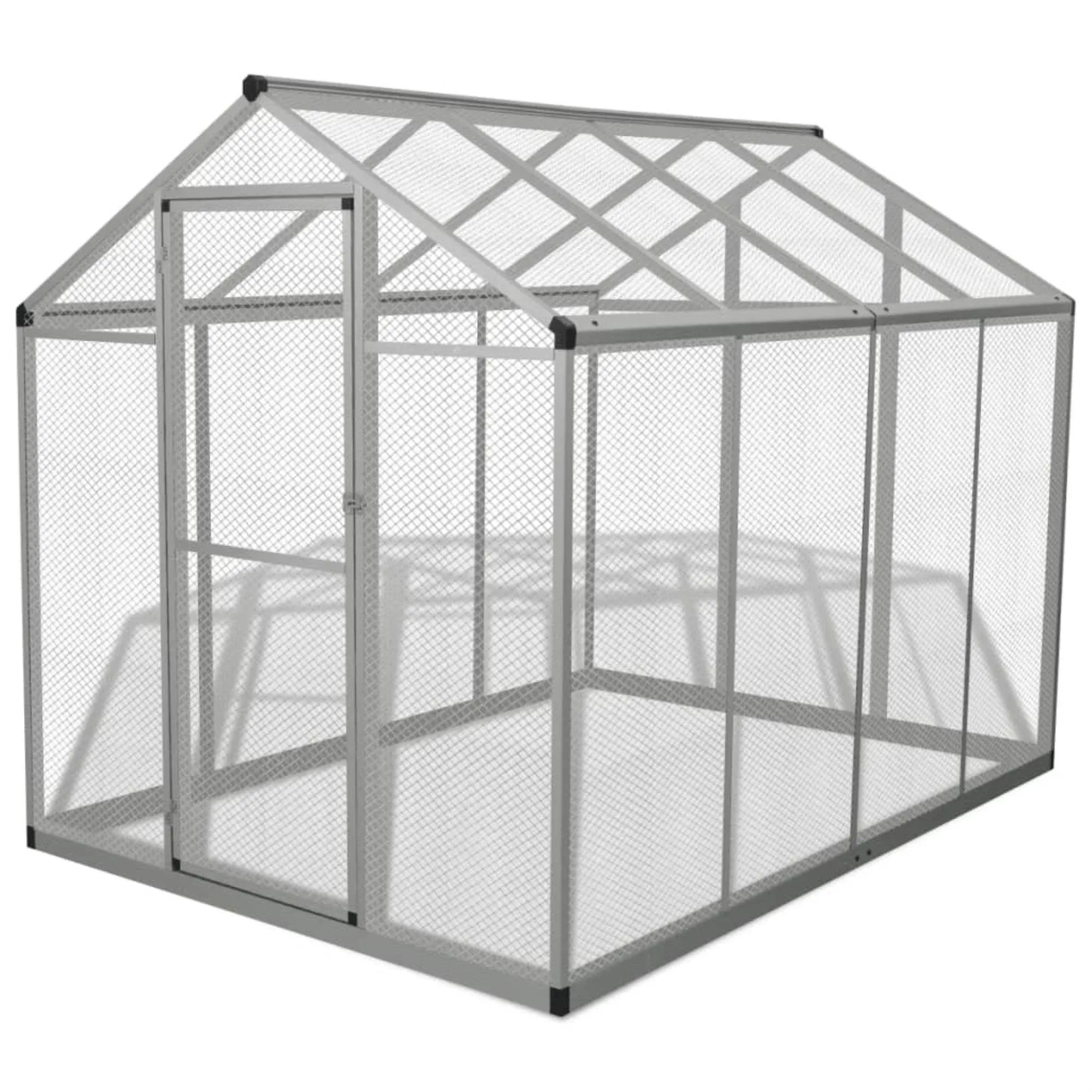 Outdoor Aviary Aluminum 70&#034;x95.3&#034;x75.6<wbr/>&#034;