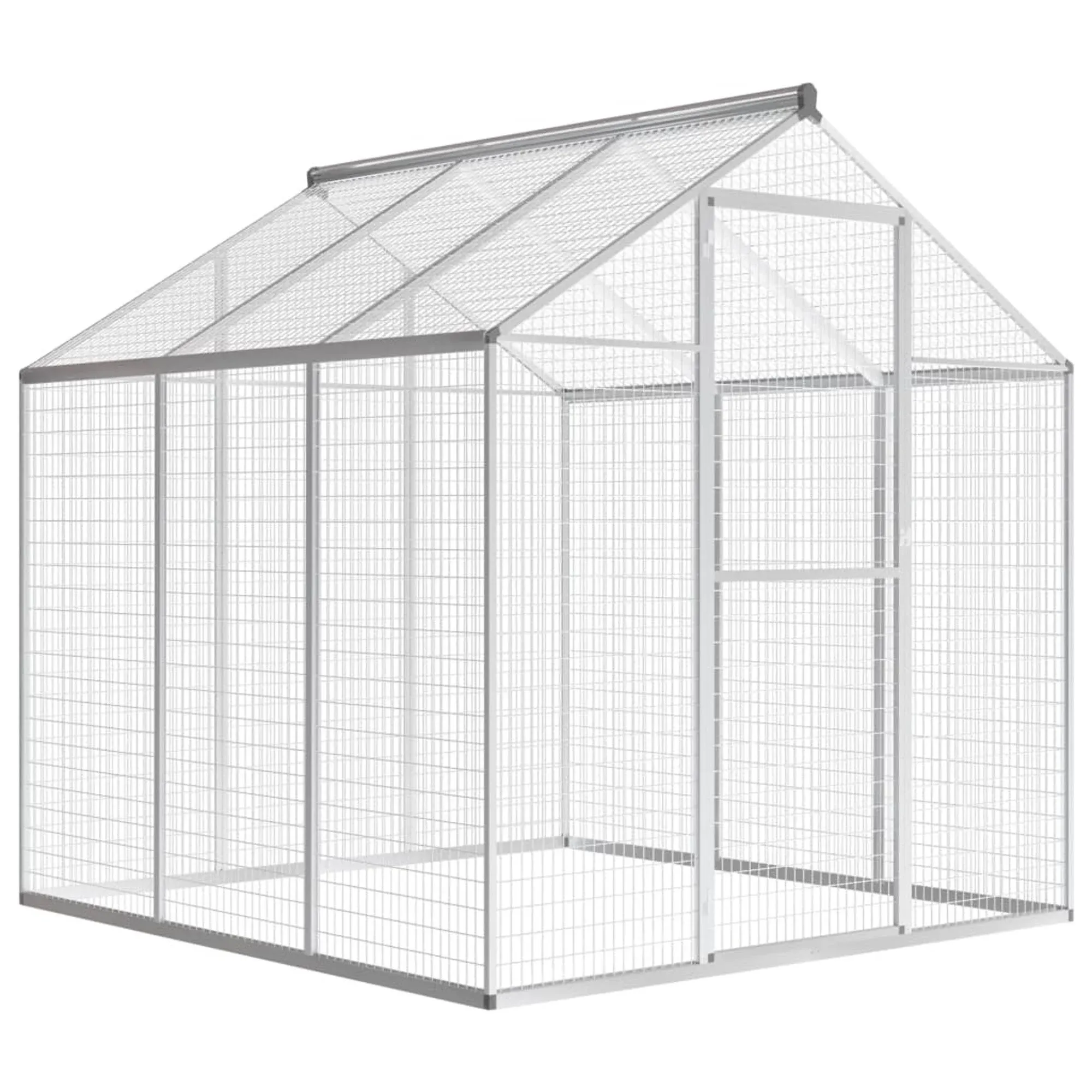 Outdoor Aviary Aluminum 72&#034;x70.1&#034;x76.4<wbr/>&#034;