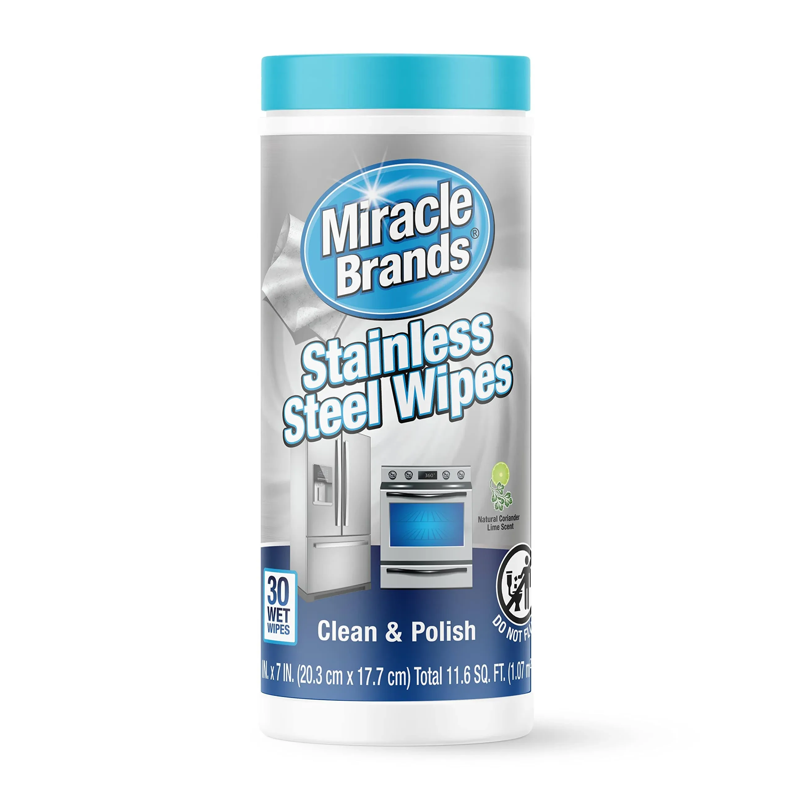 Miraclewipes for Stainless Steel Cleaning Kitchen