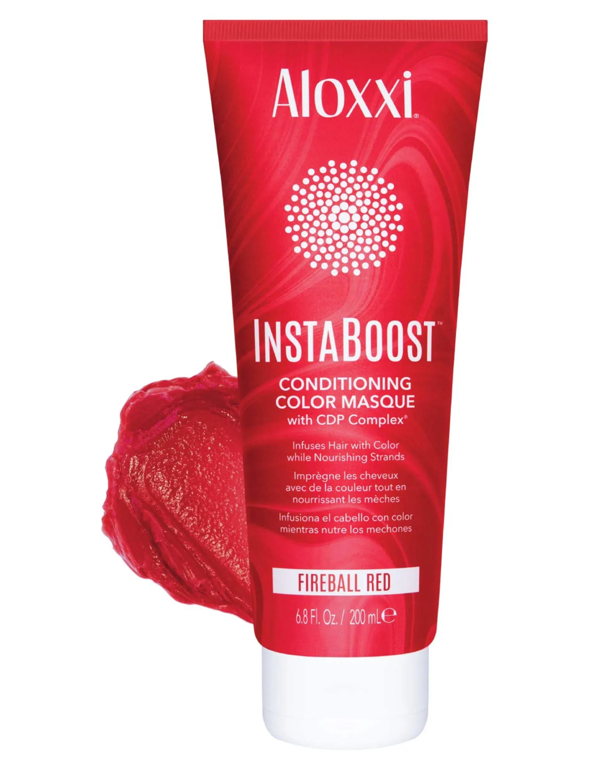 Aloxxi InsaBoost Conditioning Color Masque &#034;Fireball Red&#034; with CDP Complex