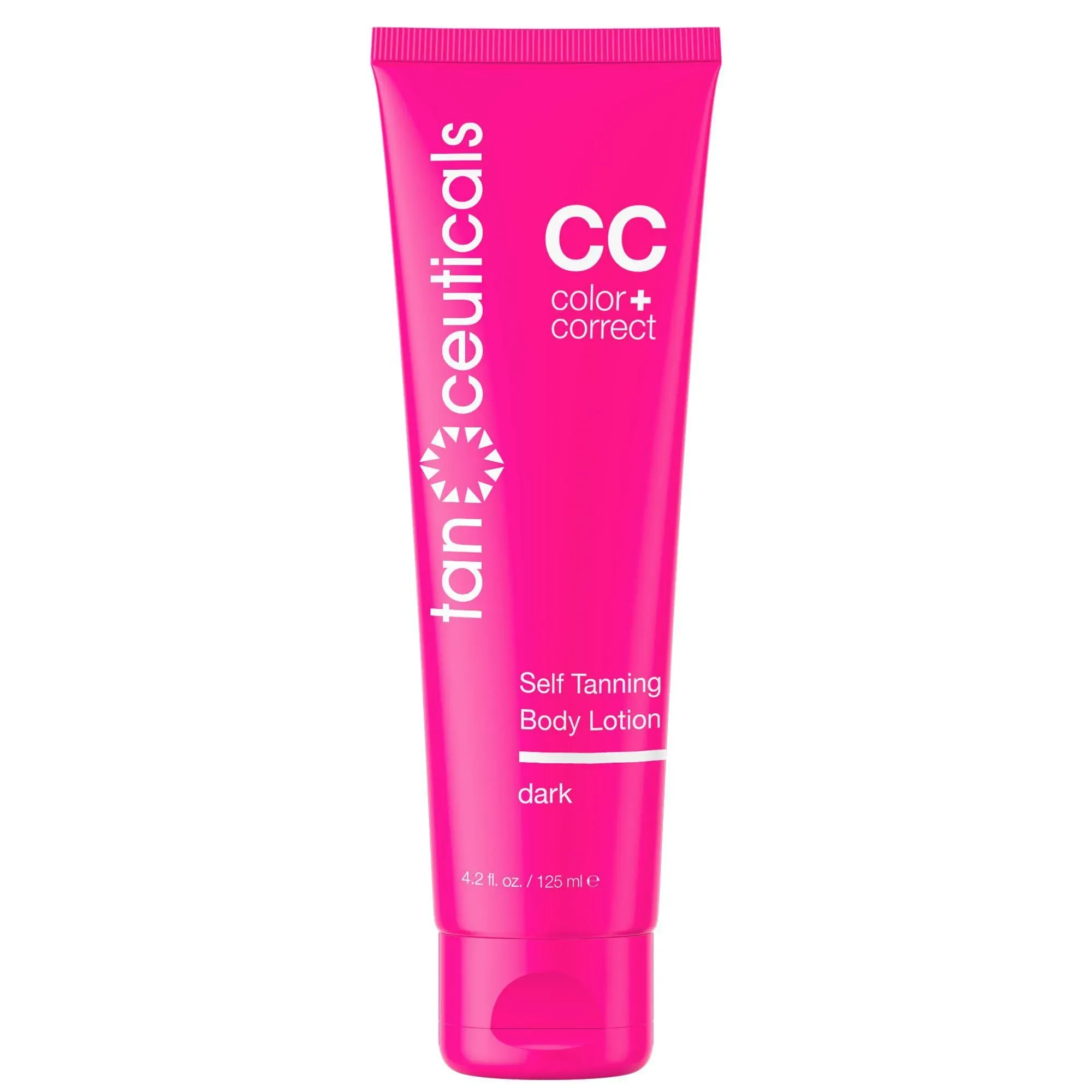 Tanceuticals Self Tanner - CC Self Tanning Lotion for Body Gives Natural,