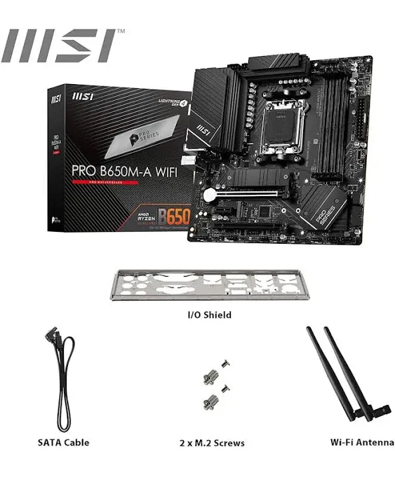 Placa Madre MSI PRO B650M-A WIFI