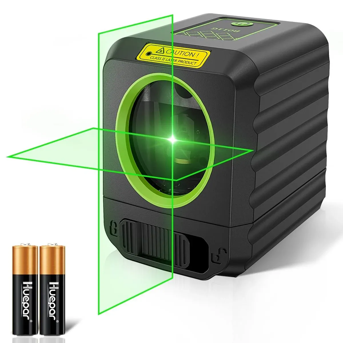 Huepar 100-ft Green Self-Leveling Cross-line Laser Level B011G